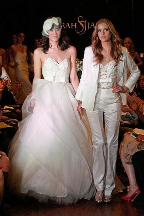 Marriage Equality Whispers At New York Bridal Week