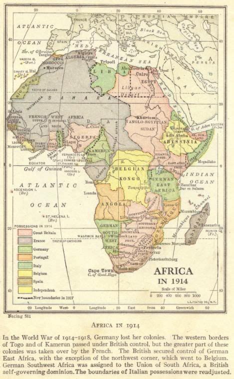 This political map of africa shows the 54 countries that make up the political divisions on the continent. Imperialism - Africa in 1914 - Interactive Multiple-Choice Map Questions for High School World ...