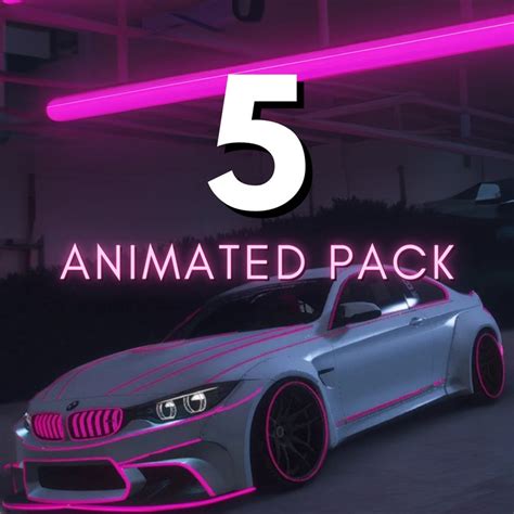Fivem Animated Car Pack 5 Cars Fivem Ready Realistic Etsy Uk