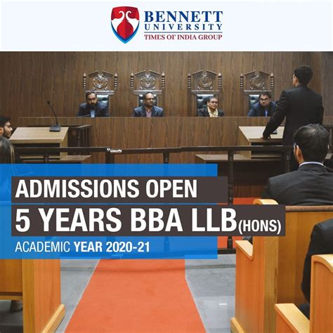 Bennett University Admissions Open For Bba Llb Apply Now