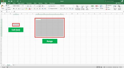 Pengertian Cell Dan Range Perbedaan Baris Dan Kolom Row Dan Column