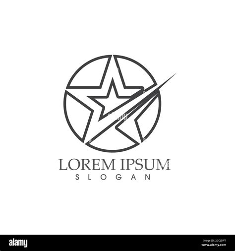 Star Logo Template Vector Icon Illustration Design Stock Vector Image