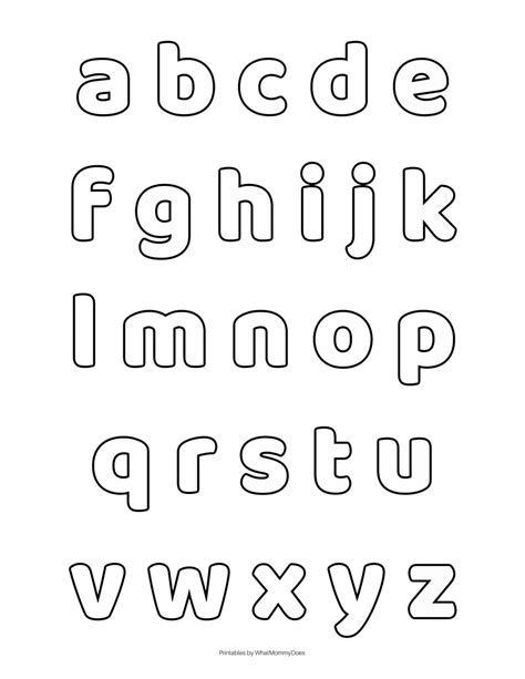 Free Alphabet Printables Letters Worksheets Stencils Printable Alphabet
