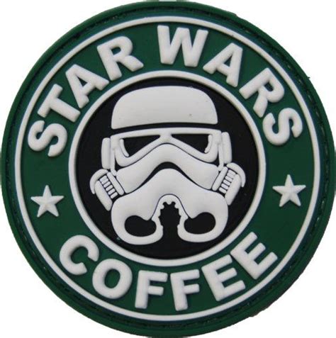 Star Wars Coffee Velcro Morale Patch Morale Patch Star Wars Patch