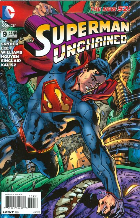Superman Unchained 9 Cover F Incentive Bryan Hitch Cover