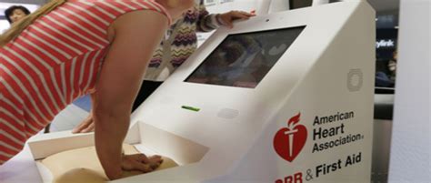 Us Airports Introduce Kiosks To Teach Cpr Passenger Self Service