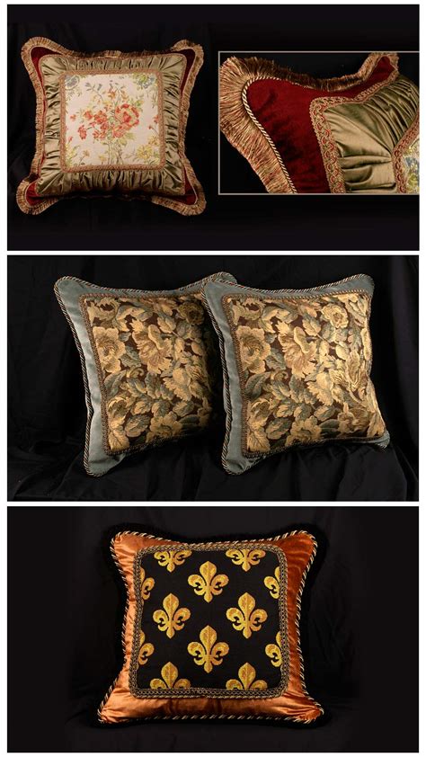 Anatomy of a Decorative Pillow Part 1 Pillow Designs, Fabrics, Trims