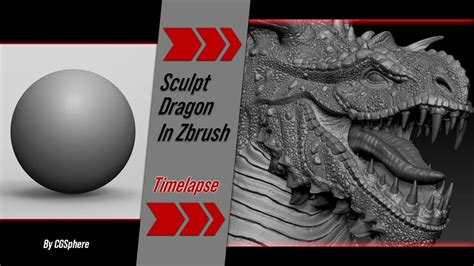 Dragon Zbrush Speed Sculpt Youtube