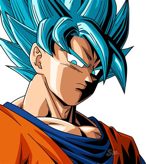 Goku Ssj Blue 3 By Saodvd Dragon Ball Super Dragon Ball Z Kid Goku