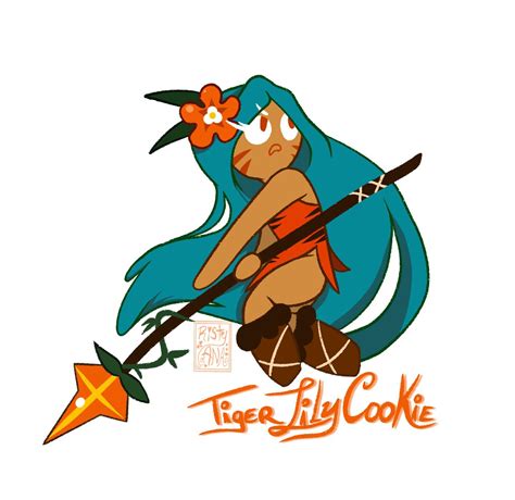 Tiger Lilly Cookie