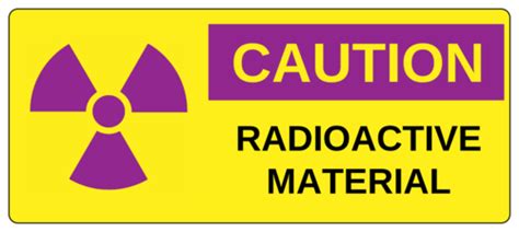 Caution Radioactive Material Label Templates Ol5925