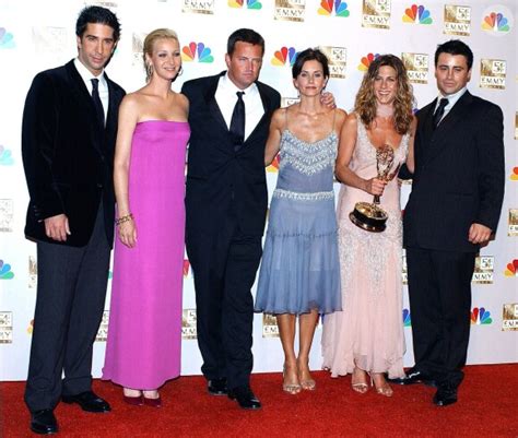 Photo Jennifer Aniston Courteney Cox Lisa Kudrow Matt Leblanc Matthew Perry Et David