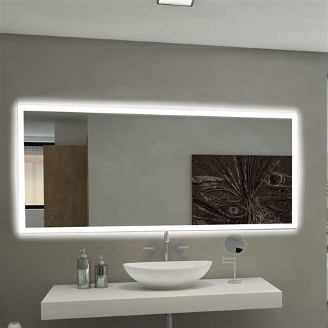 This instructable is of a vanity mirror with lights that was a fun project to make. Paris Mirror Rectangle Backlit Bathroom/Vanity Wall Mirror ...