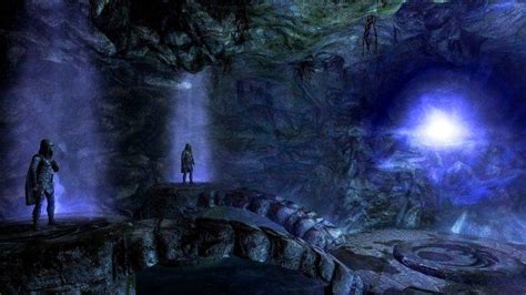 The Elder Scrolls V Skyrim Cave Daedric Wallpapers Hd Desktop And