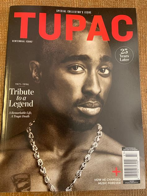 TUPAC Magazine 2021 Tribute to a Legend centennial icons ...