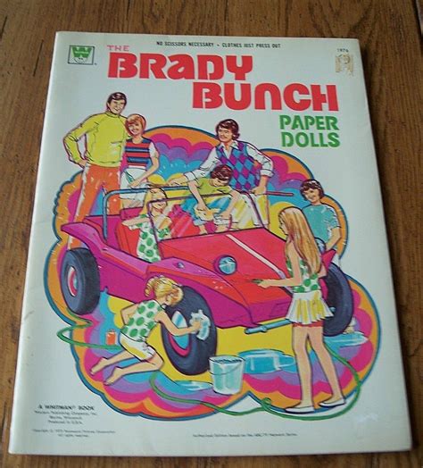The Brady Bunch Uncut Paper Dolls From Colemanscollectibles On Ruby Lane