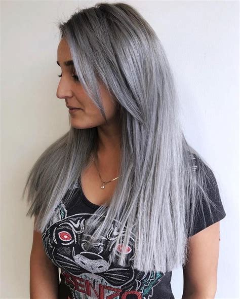 30 Different Shades Of Grey Hair Colors For 2019 Hairdo Hairstyle Grey Hair Color Hair