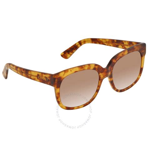 gucci brown gradient square sunglasses gg0361s 004 56 889652194295 sunglasses jomashop