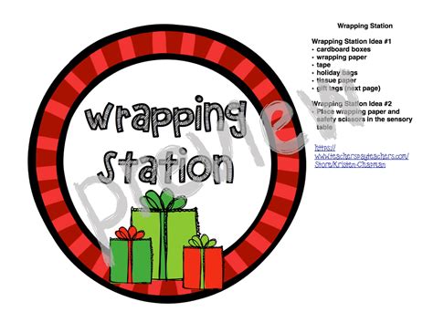 How do i protect my wrap? Early Childhood Scribbles: Elf Dramatic Play Station with ...