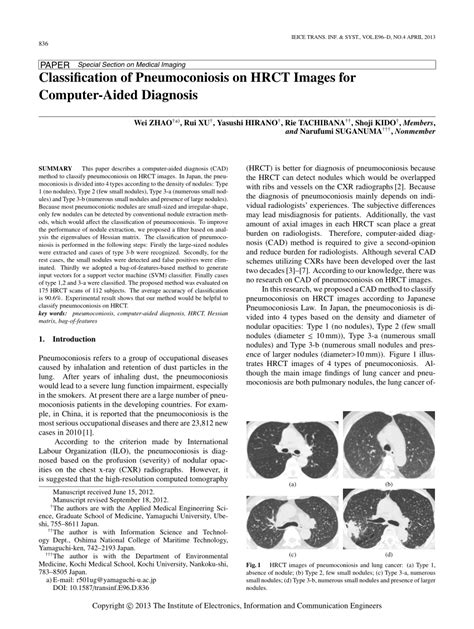 Difference between analog, digital, and hybrid computer. (PDF) Classification of Pneumoconiosis on HRCT Images for ...