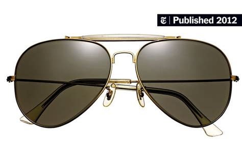 Who Made Those Aviator Sunglasses The New York Times
