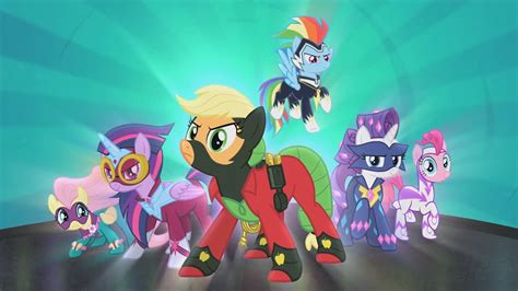 My Little Pony Power Ponies Show Intro Youtube