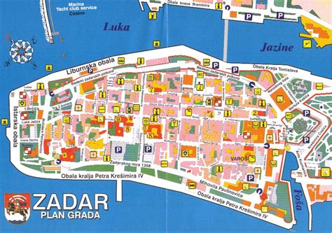 Zadar Karte