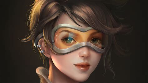 1920x1080 Tracer From Overwatch Artwork Laptop Full Hd 1080p Hd 4k