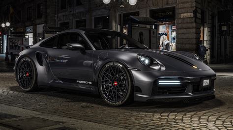 Porsche 911 Turbo S Black Car 4k Hd Cars Wallpapers Hd Wallpapers