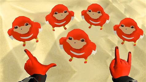 Roblox Uganda Knuckles Tribe Vrchat Takes Over Roblox Roblox Knuckles Game