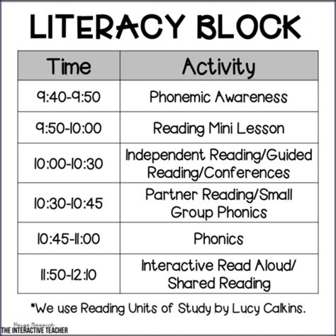 How To Fit It All In A First Grade Schedule Paige Bessick The