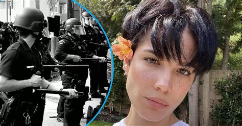 Halsey Says She Was Shot Twice By Rubber Bullets While On Front Line Of