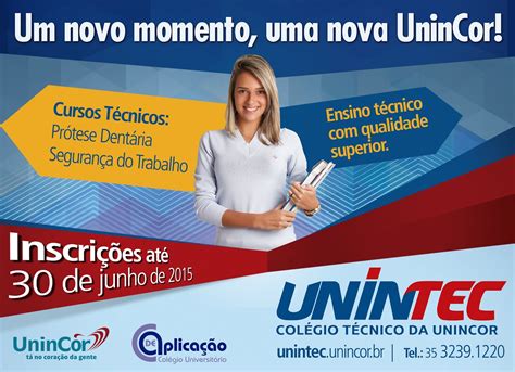 A marreta na bigorna UninTec Colégio Técnico da UninCor está com