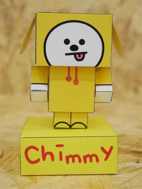Chimmy Bt21 Cubeecraft By Sugarbee908 On Deviantart Bt21 Origami