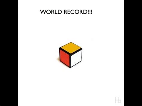 But if we try then there is one way to solve it and we can use proper wca for timing:— notations:— x, y, z, z', y', x'. 1x1x1 rubik's cube world record 0.072 seconds!!! - YouTube