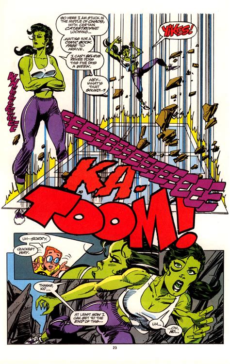 Read Online The Sensational She Hulk Comic Issue 51