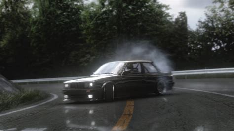 Drifting Tsukuba In The Rain Assetto Corsa Practice Run Youtube