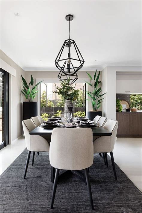 Most Popular Ways Elegant Interior Design Modern Dining Room 22 Dining