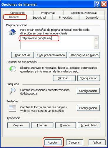 Cómo Cambiar La Página De Inicio De Internet Explorer Ccm