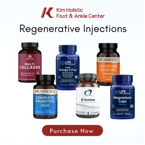 Supplements To Improve Your Results In Long Beach Ca Kim Holistic Foot And Ankle Center