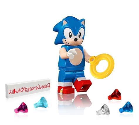 Buy Lego Ideas Minifigure Sonic The Hedgehog With Accessories All