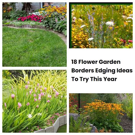 18 Flower Garden Borders Edging Ideas To Try This Year Sharonsable