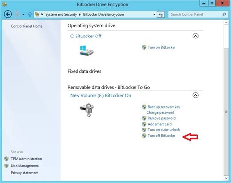 Computers And Others How To Turn Off Bitlocker Drive Encryption In