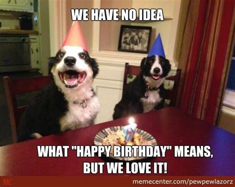 Happy Birthday Dog Meme Ediechristiana