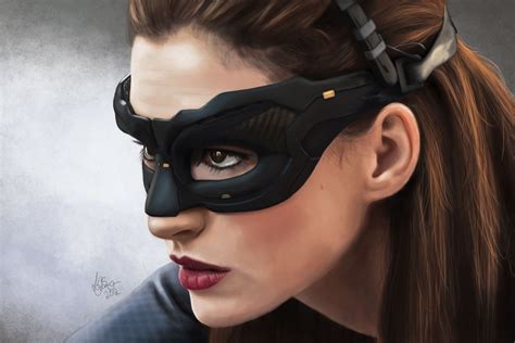 Selina Kyle Catwoman Anne Hathaway By Unam Et Solum On Deviantart