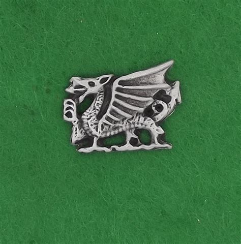 Welsh Dragon Lapel Pin