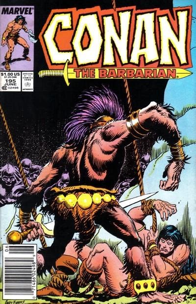 Conan The Barbarian 195 B Values And Pricing Marvel Comics The