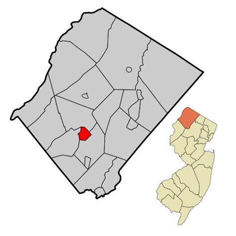 Image Sussex County New Jersey Incorporated And Unincorporated Areas