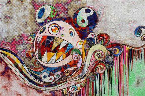 He works in fine arts media (such as painting and sculpture) as well as commercial media. Expo Solo Show: TAKASHI MURAKAMI - ACTUART by Eric SIMON