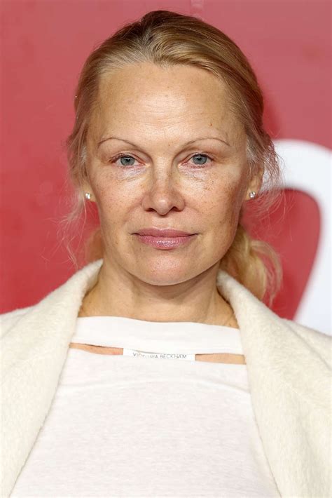 Pamela Anderson Addresses Makeup Free Moment With Poignant Message